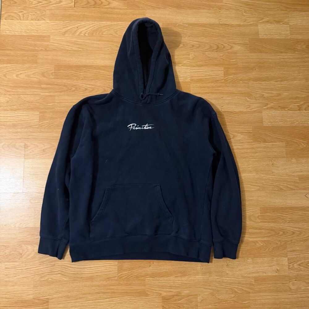 Primitive Men's Navy and Black Hoodie